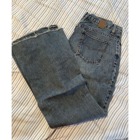 Y2K Tilt Jeans - Flare / Bootcut - 2000's / 90's - 100% Cotton Size 0 - Picture 4 of 4